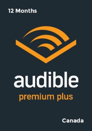 Audible Premium Plus Gift Membership- 12 Months(Canada)