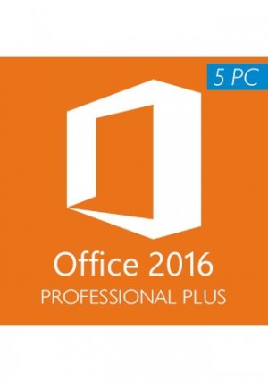 Microsoft Office 2016 Pro Plus Key (5 PCs)
