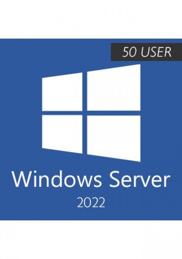 Buy Microsoft Windows Server 2022 Remote Desktop 50 User CALs Server