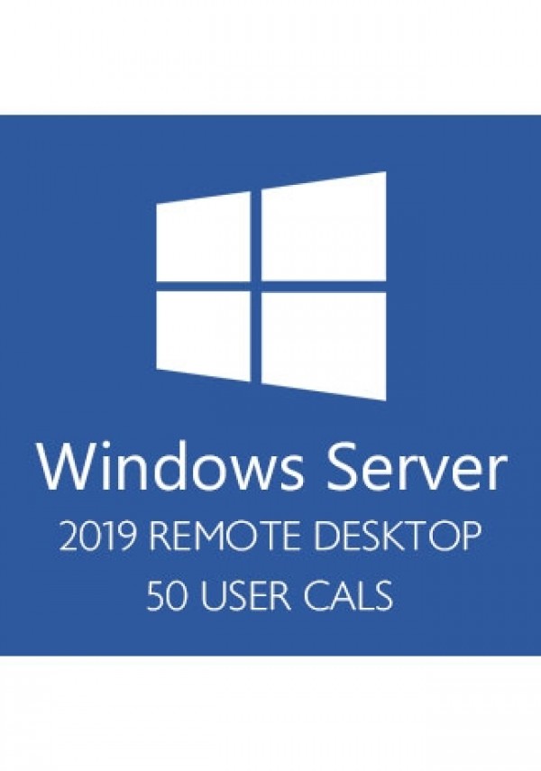 indows Server 2019 Remote Desktop - 50 User CALs 