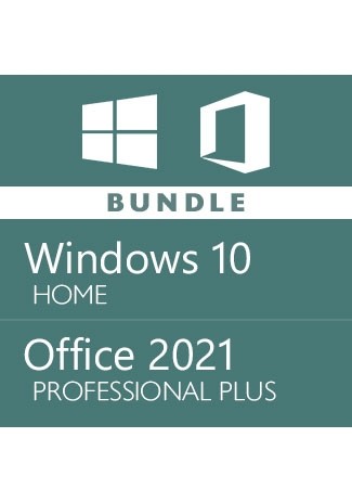 Windows 10 Home + Office 2021 Pro Plus - Bundle