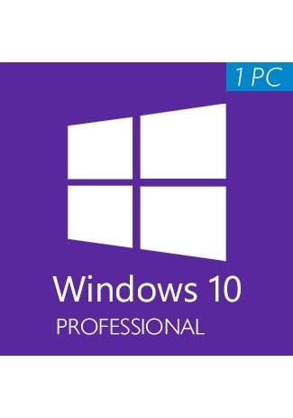 Microsoft Windows 10 Professional (32/64 Bit) 1 PC