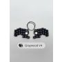 Cheapino V2 Hot-Swap Split Ergonomic Keyboard DIY Kit (Gray Wood Switches, XDA Keycaps)