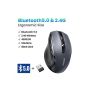 UGREEN Dual-Mode Wireless Ergonomic Mouse 4000DPI for Laptop/PC/Mac