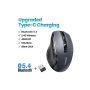 UGREEN Dual-Mode Wireless Ergonomic Mouse 4000DPI for Laptop/PC/Mac (Rechargeable Mode) 