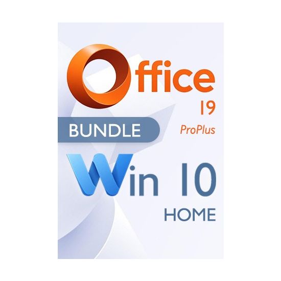 Win 10 Home + Office 2019 Pro - Bundle