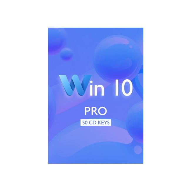 Win 10 Pro - 50 keys 