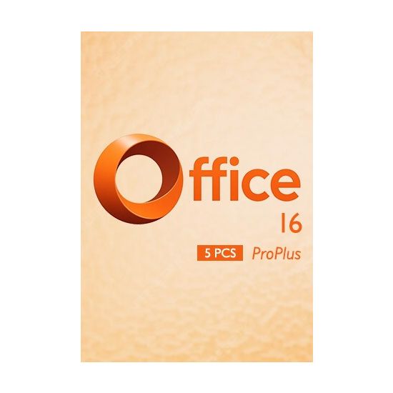 Office 2016 Pro Plus - 5 PCs