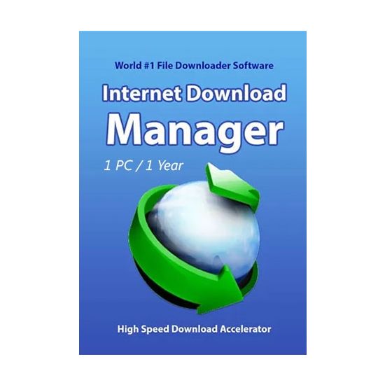 Internet Download Manager - 1 PC / 1 Year